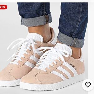 Adidas Gazelle Women's Sneakers - Beige and White